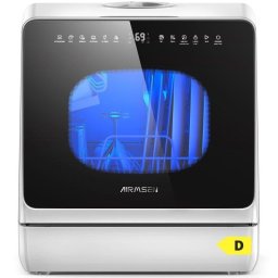 Lavavajillas Airmsen Tdqr09a 3 Servicios 5L con sistema ablandador agua