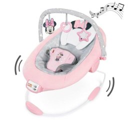 Hamaca vibratoria Disney Baby Minnie Mouse Rosy Skies con arco de juguetes