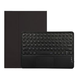 Royal Bailey Ym12c Funda Con Bluetooth Teclado Para Ipad 10.2(2021/2020/2019)/ipad Air 10.5/ipad Pro 10.5 Negro