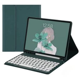 Royal Bailey Ty-lx11 Funda Con Bluetooth Teclado Para Lenovo Tab P11 11" / Tab P11 Plus 11" /tab P11 5g 11"/pad 11" / Pad Plus 11" Verde