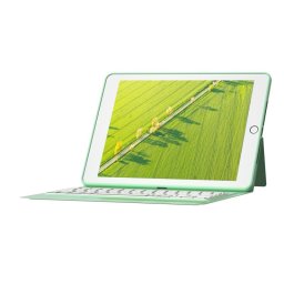 Royal Bailey T1086 Funda Con Bluetooth Teclado Para Ipad Air 11(2024)/ipad Air 5 10.9(2022)/ipad Air 4 10.9(2020)/ipad Pro 11(2022/2021/2020/2018) Verde