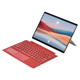 Royal Bailey 1089d Funda Con Bluetooth Teclado Para Surface Pro 3/pro 4/pro 2017/pro 6/pro 7 Rojo