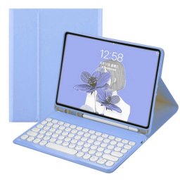 Royal Bailey Ty-lx106-1 Funda Con Bluetooth Teclado Para Lenovo Tab M10 Plus(3rd Gen) 10.61" Morado