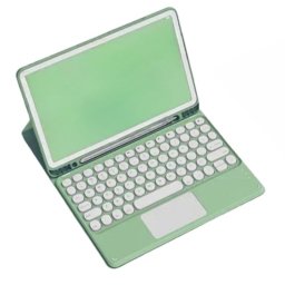 Royal Bailey Tyc-lx103 Funda Con Bluetooth Teclado Para Lenovo M10 Plus 10.3"/tab K10 10.3" Verde