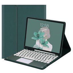 Royal Bailey Tyc-lx103-1 Funda Con Bluetooth Teclado Para Lenovo M10 Plus 10.3"/tab K10 10.3" Verde