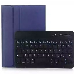 Royal Bailey Ps-lx101d Funda Con Bluetooth Teclado Para Lenovo Tab M10 3rd 10.1" Azul