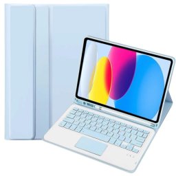 Royal Bailey Psc-lx103-1 Funda Con Bluetooth Teclado Para Lenovo M10 Plus 10.3"/tab K10 10.3" Azul