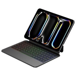 Royal Bailey E13 Funda Con Bluetooth Teclado Para Ipad Pro 13 2024 Negro