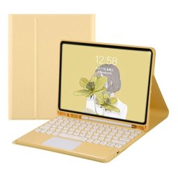 Royal Bailey Ty006c Funda Con Bluetooth Teclado Para Ipad Mini 6 Amarillo