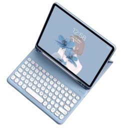 Royal Bailey Ty-lx115 Funda Con Bluetooth Teclado Para Lenovo Tab P11 Pro 11.5"/pad Pro 11.5" 2021 Azul