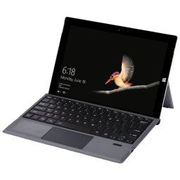 Royal Bailey 1089a-c Funda Con Bluetooth Teclado Para Surface Pro 3/pro 4/pro 2017/pro 6/pro 7 Gris