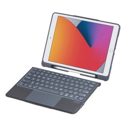 Royal Bailey T5507d Funda Con Bluetooth Teclado Para Ipad Air 11(2024)/ipad Air 5 10.9(2022)/ipad Air 4 10.9(2020)/ipad Pro 11(2022/2021/2020/2018) Negro