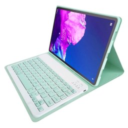 Royal Bailey Lx110 Funda Con Bluetooth Teclado Para Lenovo Tab P11 11"/tab P11 Plus 11"/tab P11 5g 11"/pad 11"/pad Plus 11" Verde