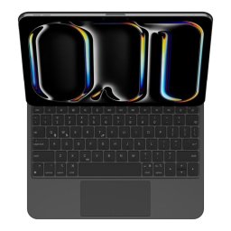 Royal Bailey Mk-m213 Funda Con Bluetooth Teclado Para Ipad Air 13(2024)/ipad Pro 12.9(2022/2021/2020/2018) Negro