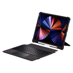 Royal Bailey T5207 Funda Con Bluetooth Teclado Para Ipad Air 11(2024)/ipad Air 5 10.9(2022)/ipad Air 4 10.9(2020)/ipad Pro 11(2022/2021/2020/2018) Negro