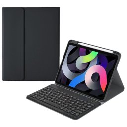 Royal Bailey Hf11 Funda Con Bluetooth Teclado Para Ipad Air 11(2024)/ipad Air 5 10.9(2022)/ipad Air 4 10.9(2020)/ipad Pro 11(2022/2021/2020/2018) Negro