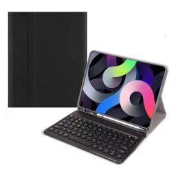 Royal Bailey Ts131 Funda Con Bluetooth Teclado Para Ipad Air 13(2024)/ipad Pro 12.9(2022/2021/2020/2018) Negro