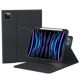 Royal Bailey Hd102 Funda Con Bluetooth Teclado Para Ipad 10.2(2021/2020/2019)/ipad Air 10.5/ipad Pro 10.5 Negro