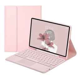 Royal Bailey Ts12c Funda Con Bluetooth Teclado Para Ipad 10.2(2021/2020/2019)/ipad Air 10.5/ipad Pro 10.5 Rosa