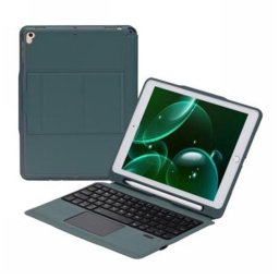 Royal Bailey T207 Funda Con Bluetooth Teclado Para Ipad Air 11(2024)/ipad Air 5 10.9(2022)/ipad Air 4 10.9(2020)/ipad Pro 11(2022/2021/2020/2018) Verde