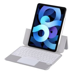 Royal Bailey X3125-6 Funda Con Bluetooth Teclado Para Ipad Air 11(2024)/ipad Air 5 10.9(2022)/ipad Air 4 10.9(2020)/ipad Pro 11(2022/2021/2020/2018) Gris