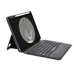 Royal Bailey Sy131c Funda Con Bluetooth Teclado Para Ipad Air 13(2024)/ipad Pro 12.9(2022/2021/2020/2018) Negro
