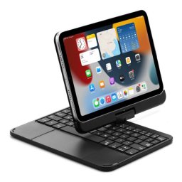 Royal Bailey T11s Funda Con Bluetooth Teclado Para Ipad Air 11(2024)/ipad Air 5 10.9(2022)/ipad Air 4 10.9(2020)/ipad Pro 11(2022/2021/2020/2018) Negro
