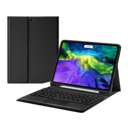 Royal Bailey Ty11c Funda Con Bluetooth Teclado Para Ipad Air 11(2024)/ipad Air 5 10.9(2022)/ipad Air 4 10.9(2020)/ipad Pro 11(2022/2021/2020/2018) Negro