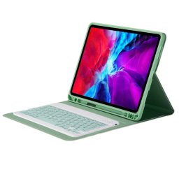 Royal Bailey Ps12 Funda Con Bluetooth Teclado Para Ipad 10.2(2021/2020/2019)/ipad Air 10.5/ipad Pro 10.5 Verde