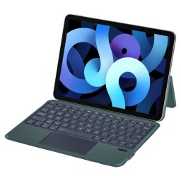 Royal Bailey J3125-6 Funda Con Bluetooth Teclado Para Ipad Air 11(2024)/ipad Air 5 10.9(2022)/ipad Air 4 10.9(2020)/ipad Pro 11(2022/2021/2020/2018) Verde