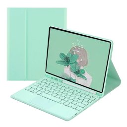 Royal Bailey Ts11c Funda Con Bluetooth Teclado Para Ipad Air 11(2024)/ipad Air 5 10.9(2022)/ipad Air 4 10.9(2020)/ipad Pro 11(2022/2021/2020/2018) Verde