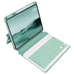 Royal Bailey Sx11 Funda Con Bluetooth Teclado Para Ipad Air 11(2024)/ipad Air 5 10.9(2022)/ipad Air 4 10.9(2020)/ipad Pro 11(2022/2021/2020/2018) Verde