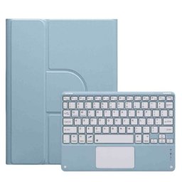 Royal Bailey Pd-c11 Funda Con Bluetooth Teclado Para Ipad Air 11(2024)/ipad Air 5 10.9(2022)/ipad Air 4 10.9(2020)/ipad Pro 11(2022/2021/2020/2018) Azul