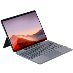 Royal Bailey 1089d Funda Con Bluetooth Teclado Para Surface Pro 3/pro 4/pro 2017/pro 6/pro 7 Gris