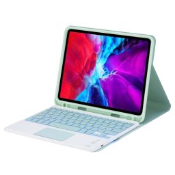 Royal Bailey Ps11t Funda Con Bluetooth Teclado Para Ipad Air 11(2024)/ipad Air 5 10.9(2022)/ipad Air 4 10.9(2020)/ipad Pro 11(2022/2021/2020/2018) Verde