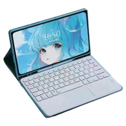 Royal Bailey Ps006c Funda Con Bluetooth Teclado Para Ipad Mini 6 Verde