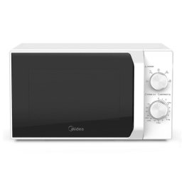 Microondas Midea MM20CF2E 20 litros Control mecánico 5 niveles cocción