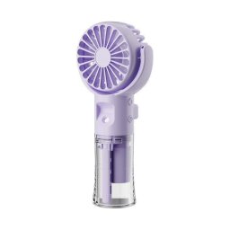 Mini Ventilador de Mano Autrucker Recargable 4 Velocidades Nebulizador Portátil USB-C