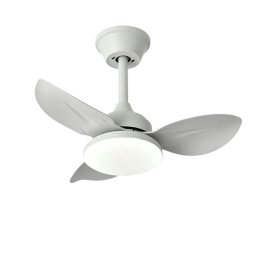 Ventilador de Techo con Luz Autrucker 40W 65cm 6 Velocidades Motor DC Mando a Distancia Función Invierno