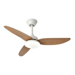 Ventilador de techo con luz Autrucker 40W 100cm Motor DC 6 velocidades Mando App Invierno dormitorio