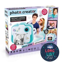 Cámara instantánea Canal Toys Photo Creator Flash MicroSD 4 GB Turquesa Blanco
