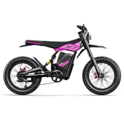 Bicicleta eléctrica Cleytro Fm110 1200W 80km neumáticos todoterreno