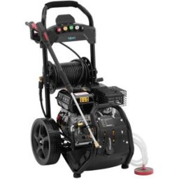 hillvert Máquina de lavado a presión de gasolina - 4500 W - 200 bar - 9 l/min - manguera de 20 m 10090539