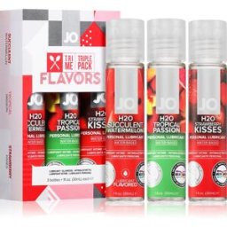 Tri-Me Triple Pack Flavors Lote De Geles Lubricantes 3x30 Ml