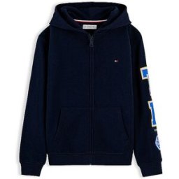 Tommy Hilfiger Sudadera con capucha para niño azul oscuro 92
