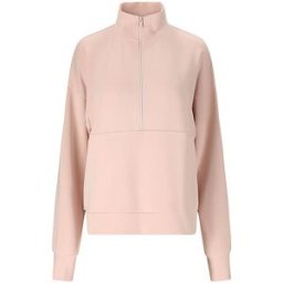 Athlecia Suéter de mujer Jillnana con media cremallera rosa 34