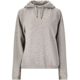 Athlecia Sudadera con capucha de fitness Namier para mujer gris 40
