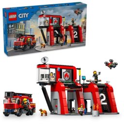 Lego® Parque De Bomberos Con Camión De Bomberos