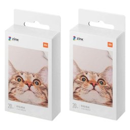 Xiaomi Papel Fotográfico para Impresora Xiaomi Mi Portable Photo Printer 40 Unidades