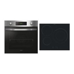 Pack Horno + Encimera Candy PCI26PCXCI633C 70 L y 3 Zonas Inducción